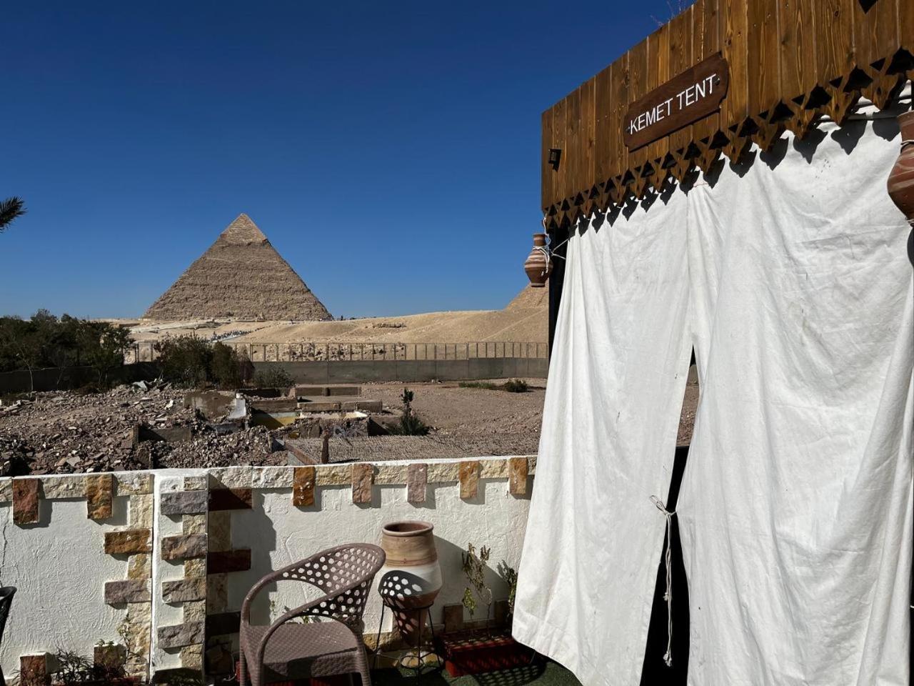 Kemet Pyramids Room View Kair Zewnętrze zdjęcie
